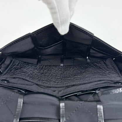 Bottega Veneta Belt Bag Cassette Maxi Intrecciato Leather Black — view 7