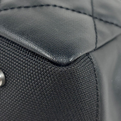 Chanel Tote Paris Biarritz MM CC Logo Black — view 3