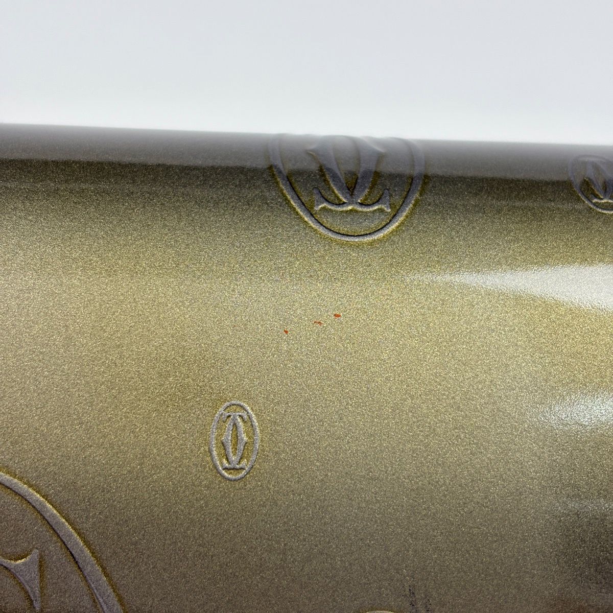 Cartier Shoulder Bag Happy Birthday Patent Khaki Green — view 5