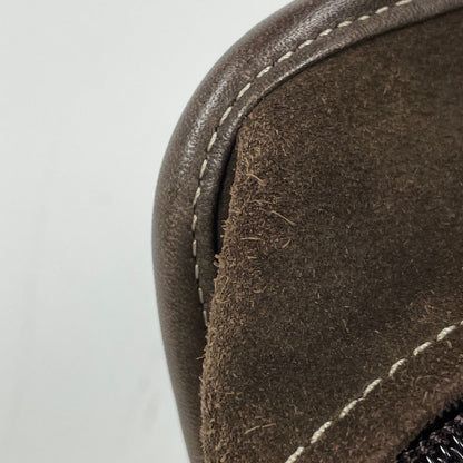 Loewe Handbag Amazona 28 Suede Brown — view 6