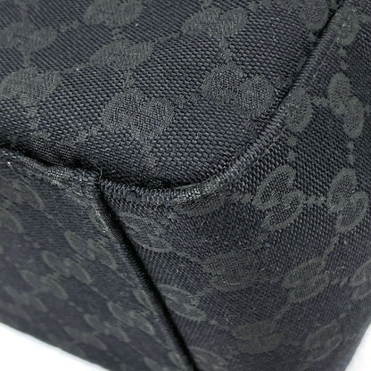 Gucci Tote GG Pattern Web Canvas Black — view 3