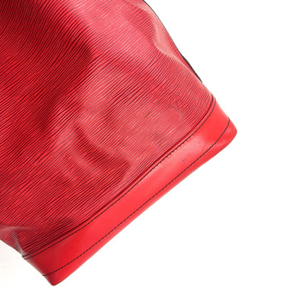 Louis Vuitton Noe Epi Castilian Red Leather Shoulder Bag Gold — view 8