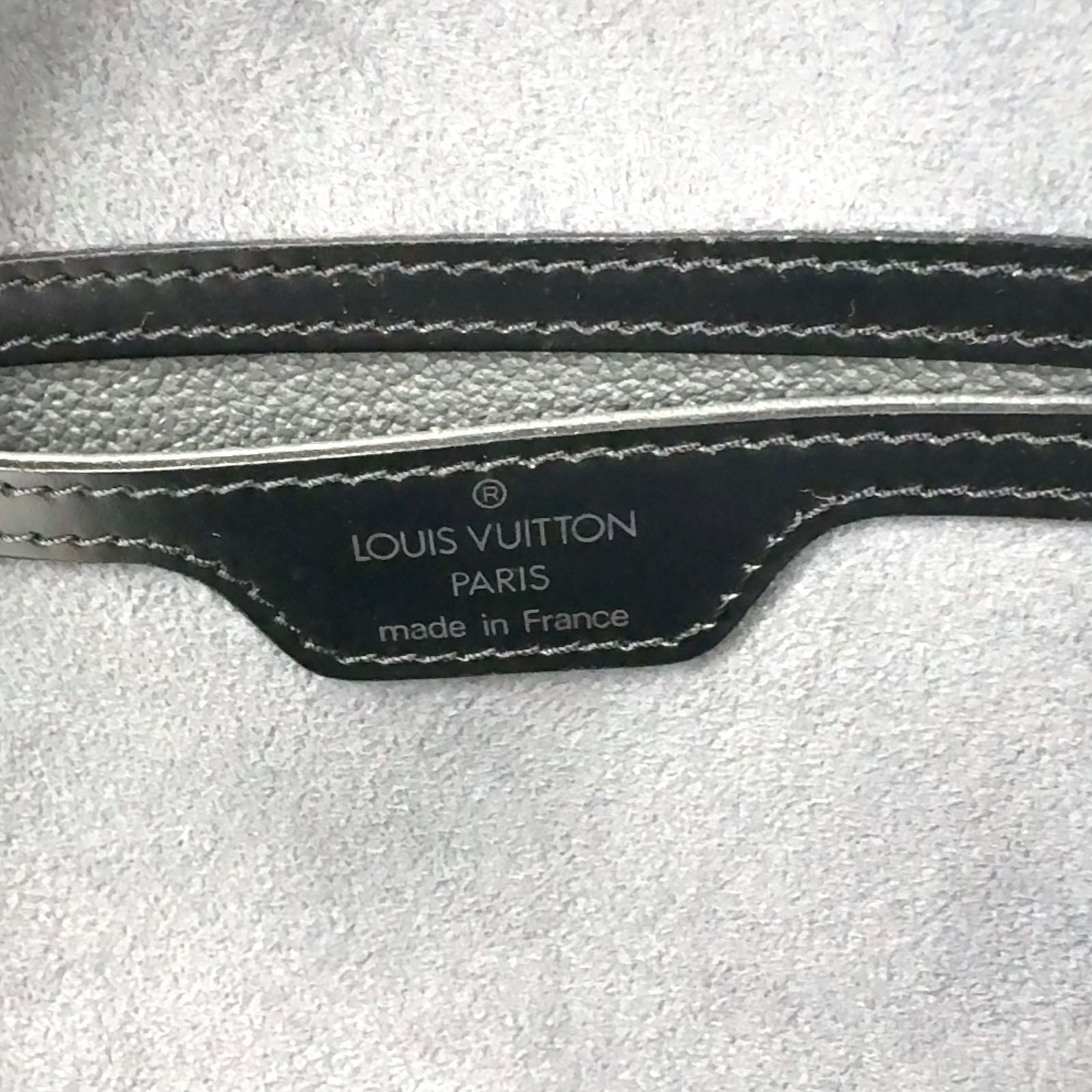Louis Vuitton Mabillon Epi Leather Noir Black Backpack Gold — view 4