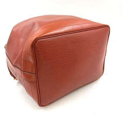 Louis Vuitton Petit Noe Epi Kenya Brown Leather Shoulder Bag Gold — view 5