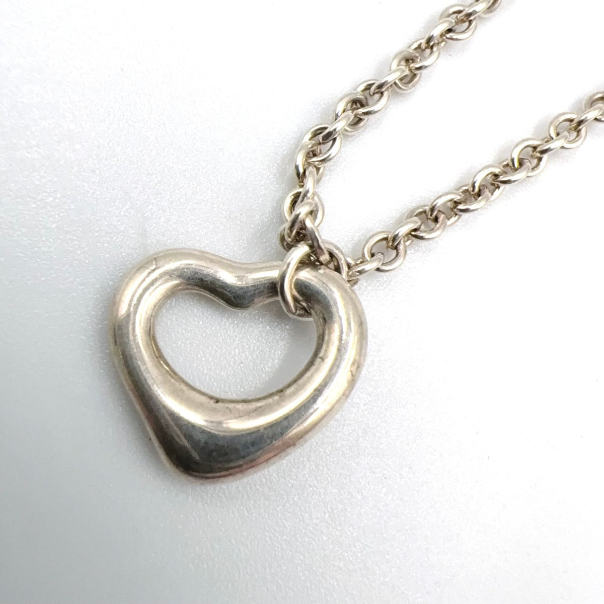 Tiffany & Co Open Heart Silver Bracelet