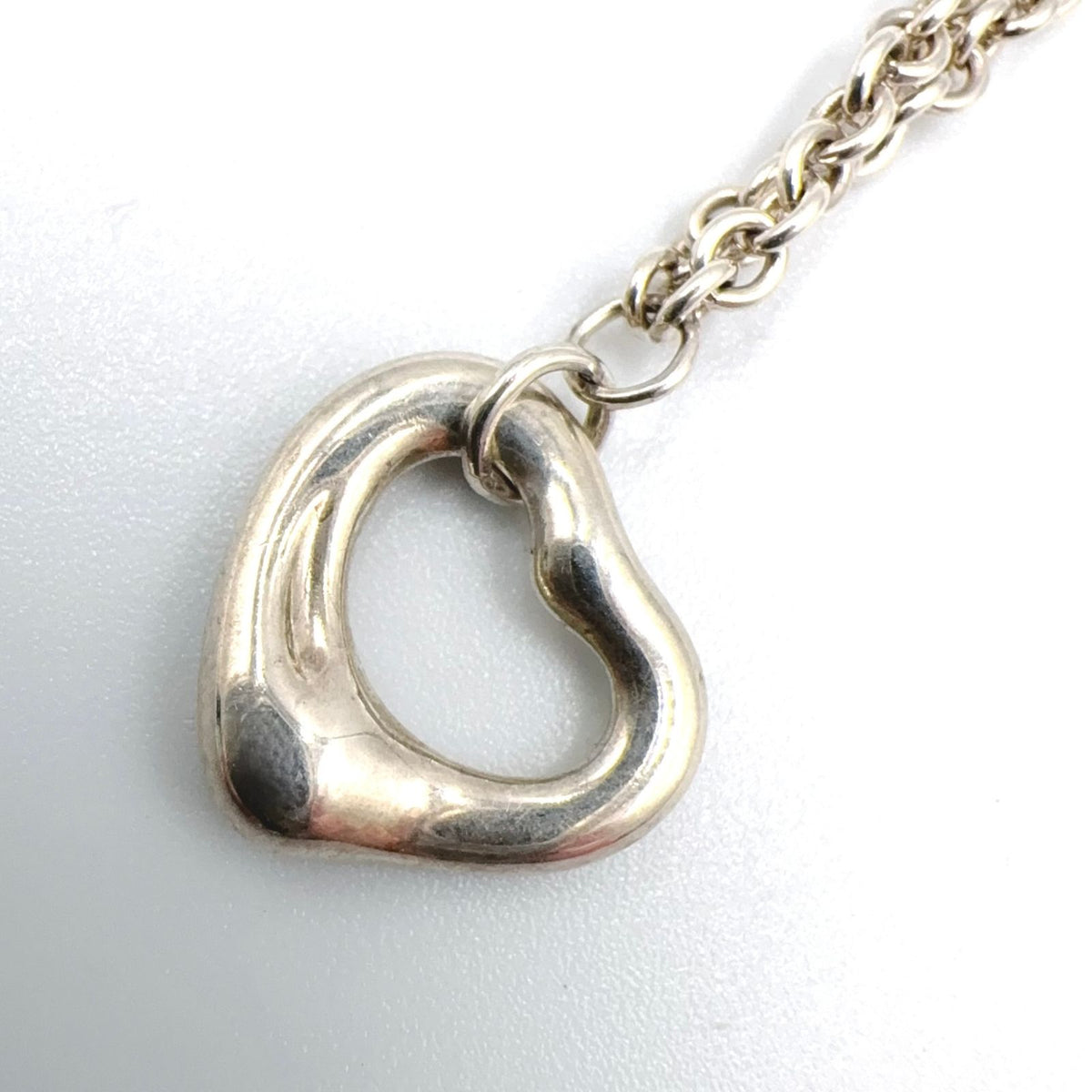 Tiffany & Co Open Heart Silver Bracelet — view 2