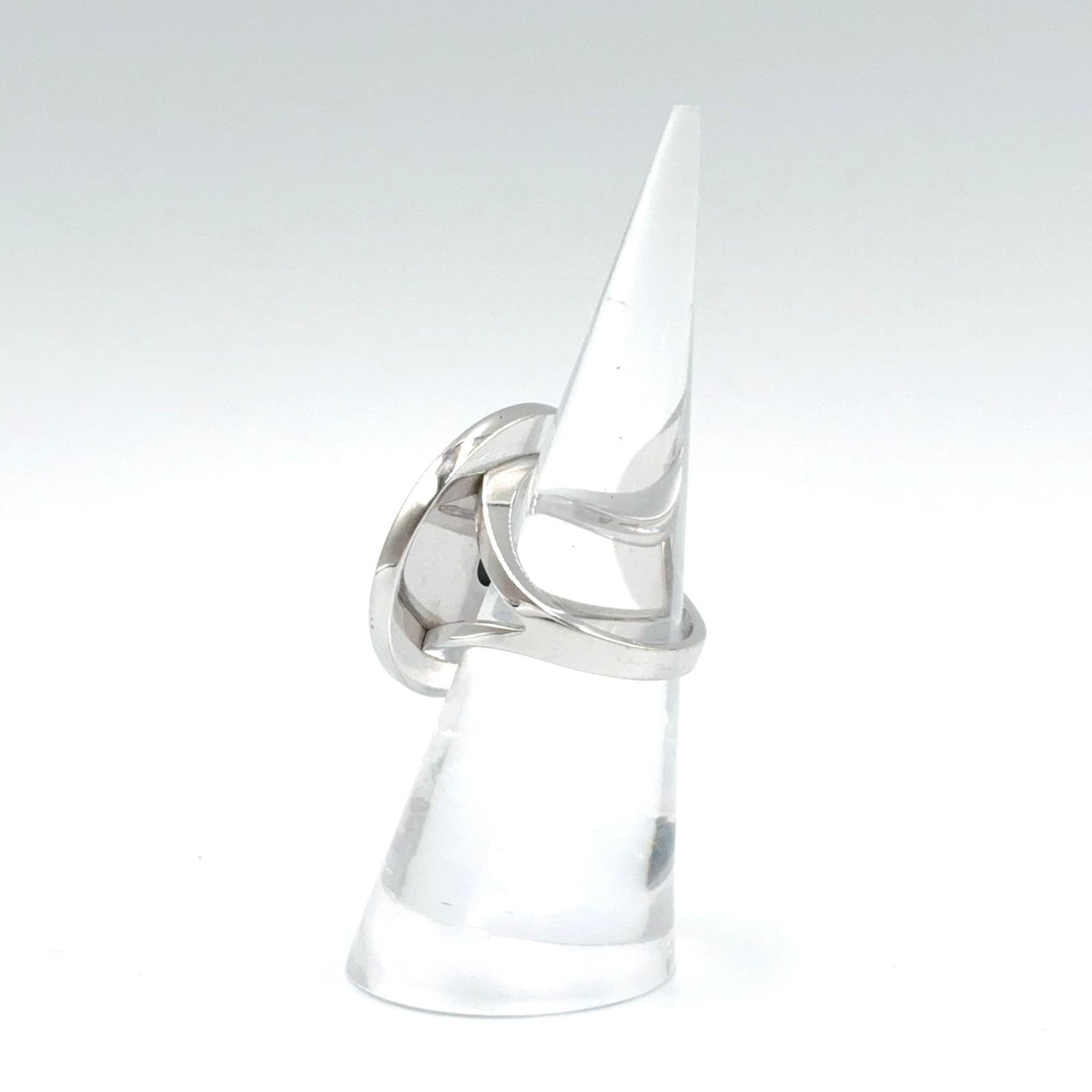 Bvlgari Onyx Silver Black Ring — view 6