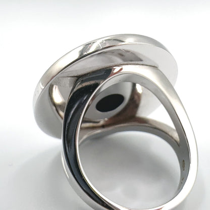 Bvlgari Onyx Silver Black Ring — view 8