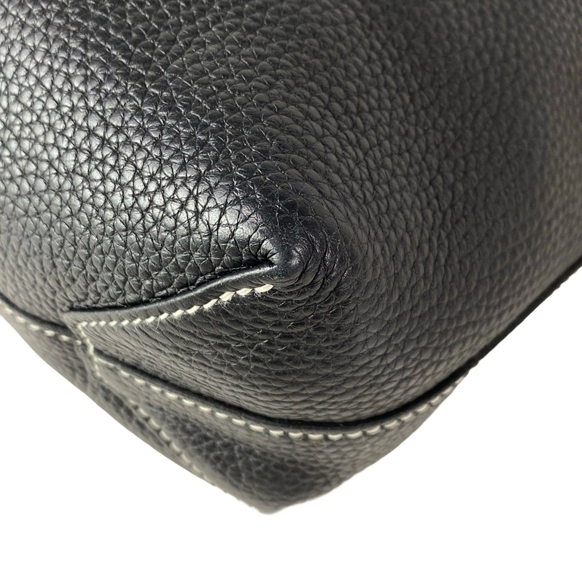 Hermes Tote Double Sens 36 Black Toffee Reversible — view 8