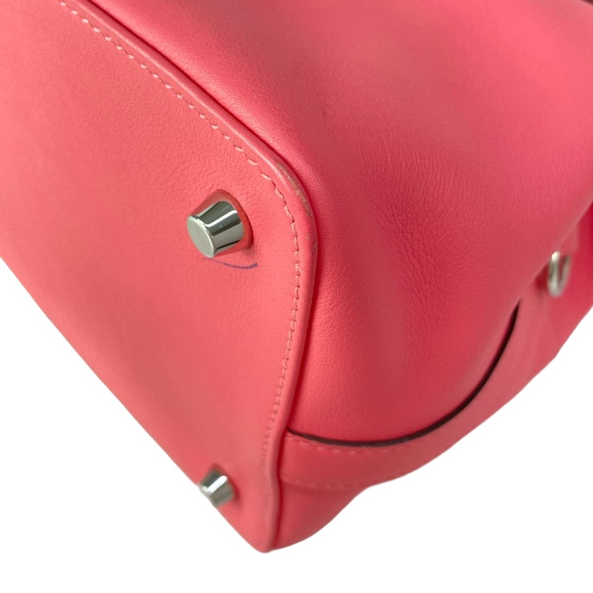 Hermes Handbag Toolbox 20 Pink Silver — view 8