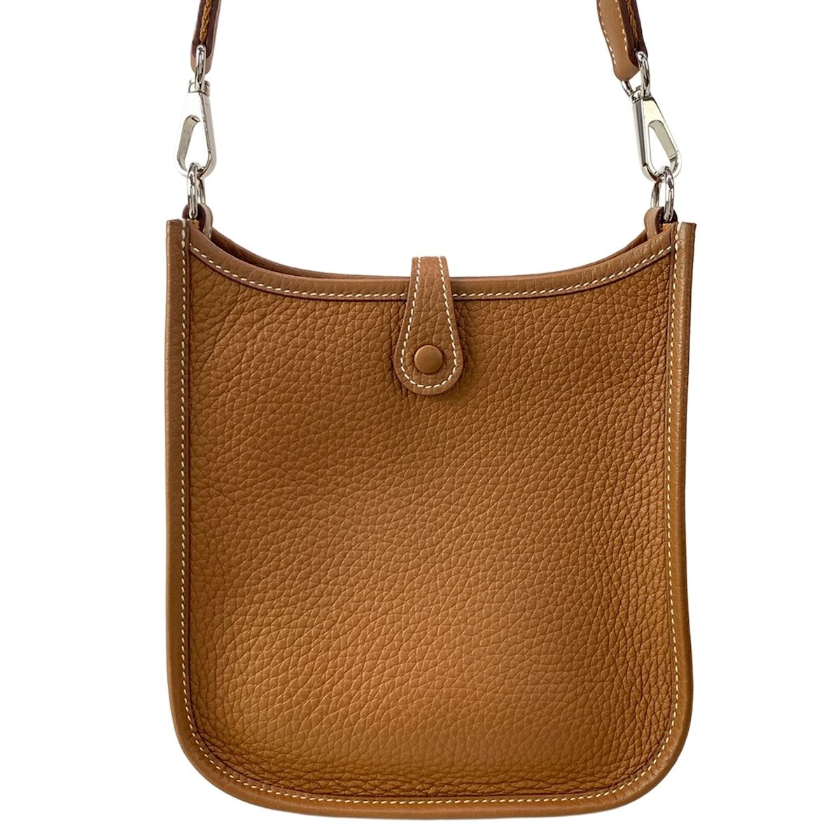Hermes Shoulder Bag Evelyne TPM Amazon Gold Silver — view 3