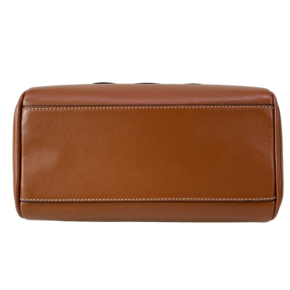 Celine Handbag Small Boston Cuir Triomphe Tan Mini — view 5