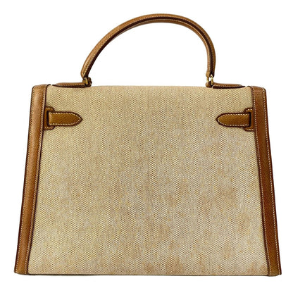 Hermes Handbag Kelly 32 Ivory Gold — view 3