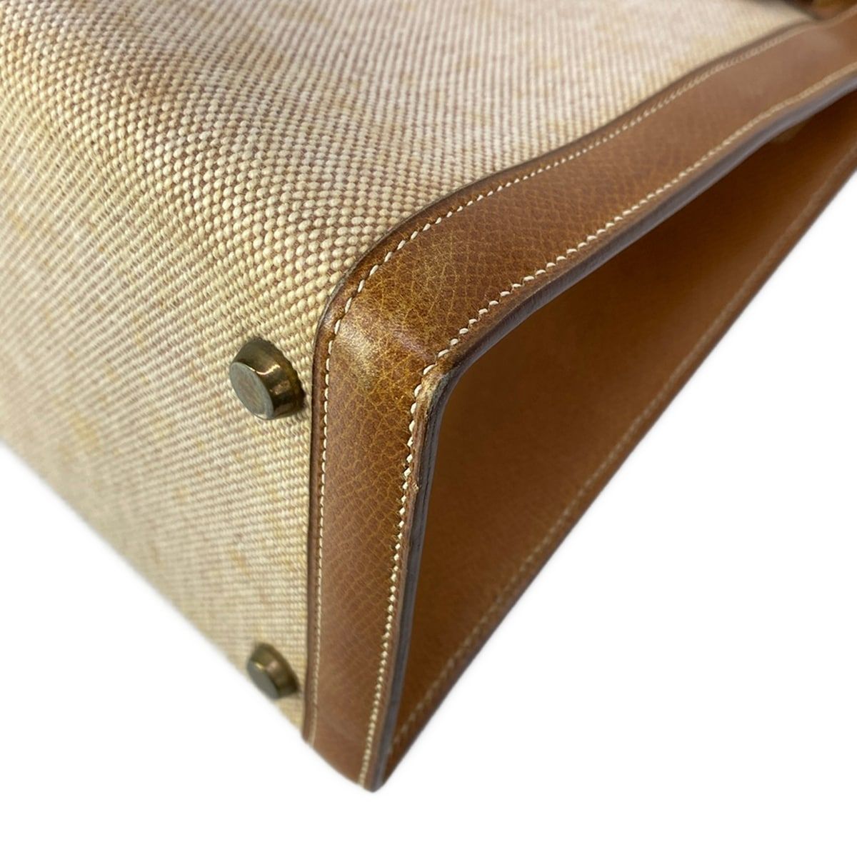 Hermes Handbag Kelly 32 Ivory Gold — view 6