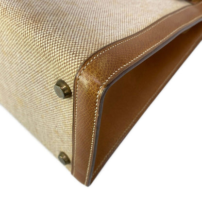 Hermes Handbag Kelly 32 Ivory Gold — view 6