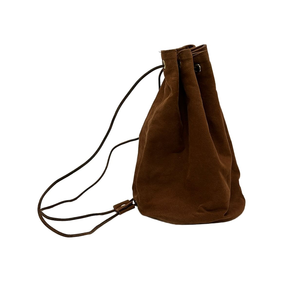 Hermes Bag Polochon Mimile Dark Brown Gold — view 4