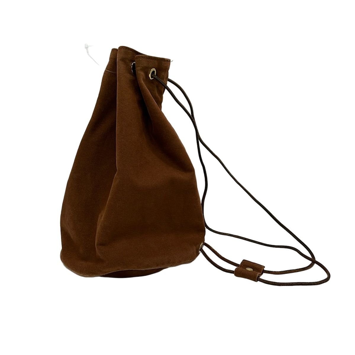 Hermes Bag Polochon Mimile Dark Brown Gold — view 2