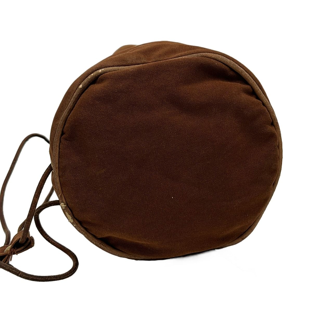 Hermes Bag Polochon Mimile Dark Brown Gold — view 5