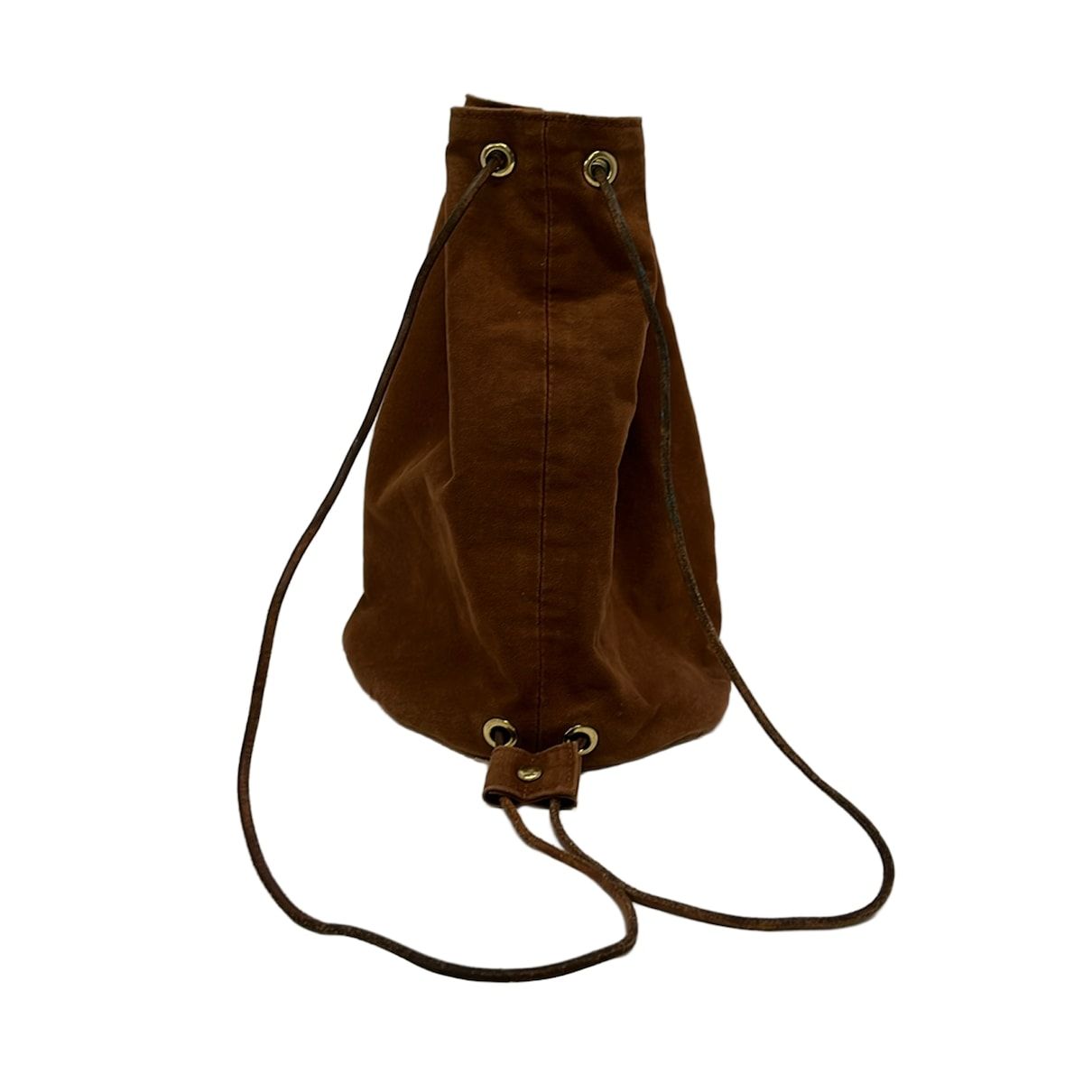 Hermes Bag Polochon Mimile Dark Brown Gold — view 3