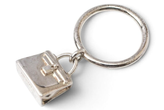 Hermes Ring Amulette Kelly 925 Sterling Silver
