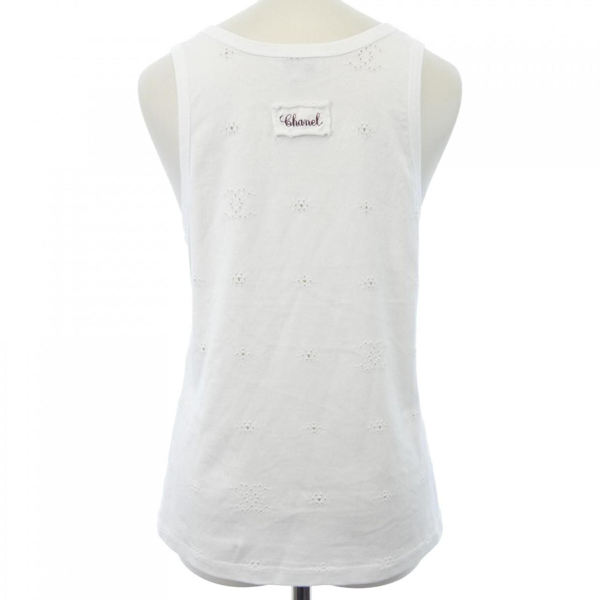 Chanel Tank Top White — view 2