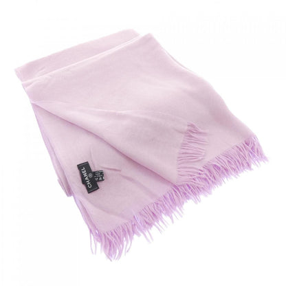 Chanel Stole Scarf Pink