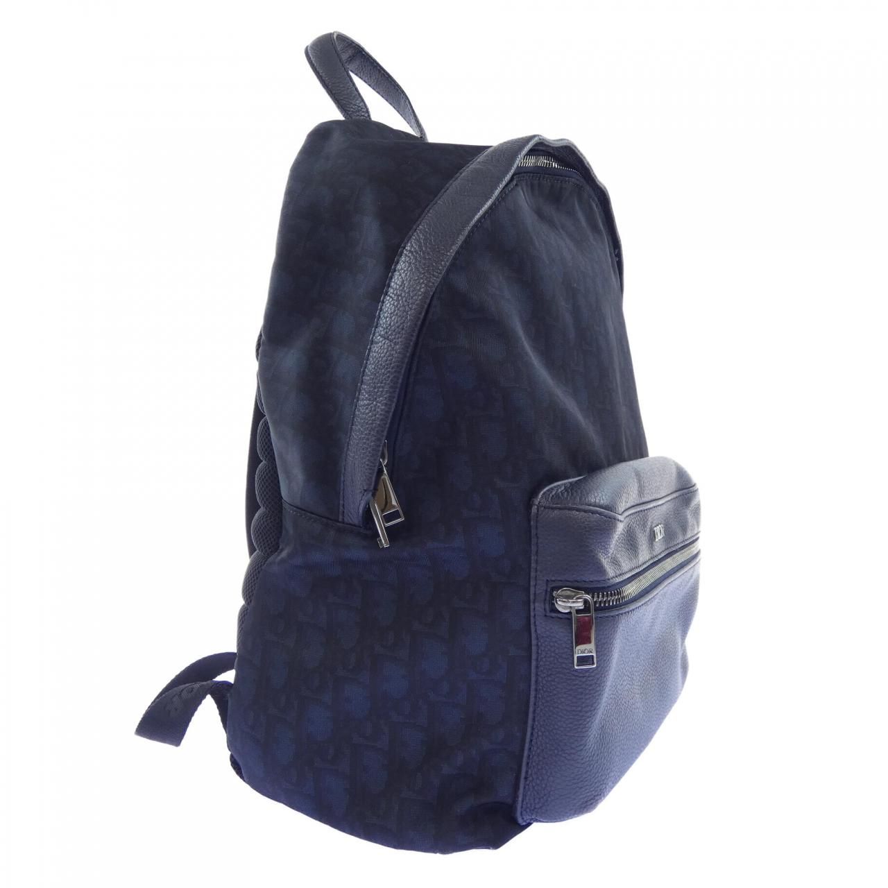 Dior Oblique Backpack Navy — view 2