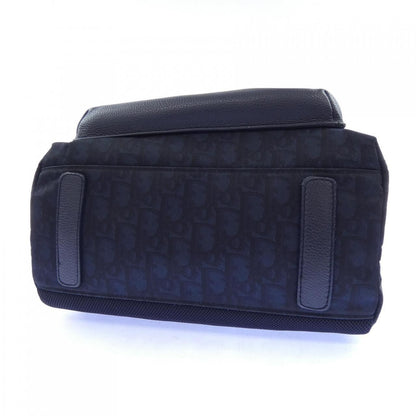 Dior Oblique Backpack Navy — view 4