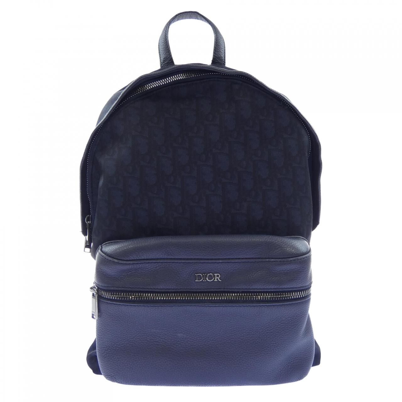 Dior Oblique Backpack Navy