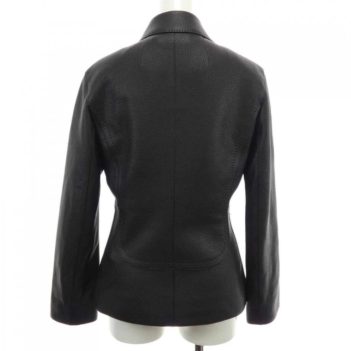 Hermes Clou de Selle Leather Jacket — view 2