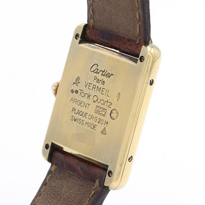 Cartier Must Tank Quartz Watch — view 6