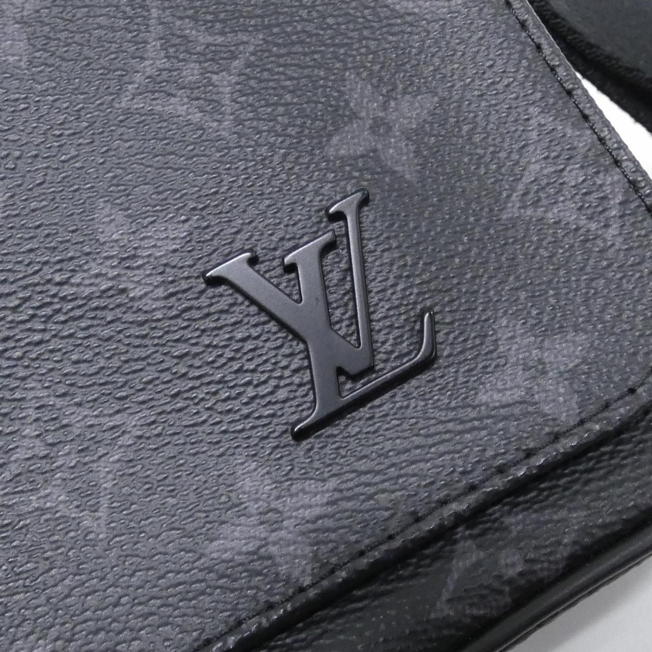 Louis Vuitton Monogram Eclipse District PM Shoulder Bag — view 6