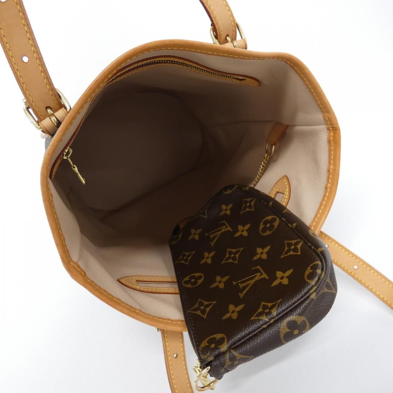 Louis Vuitton Monogram Bucket 27 Shoulder Bag — view 6