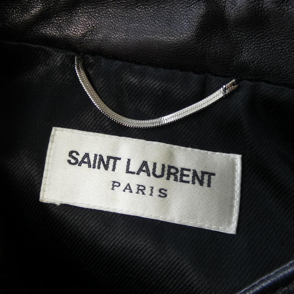 Saint Laurent Leather Rider's Jacket — view 4