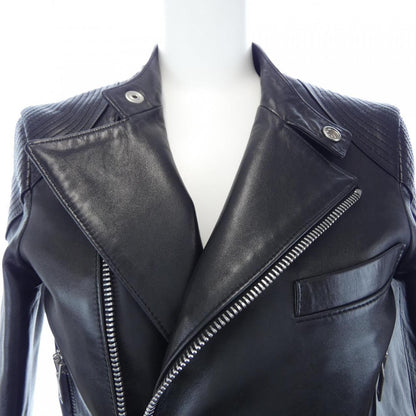 Saint Laurent Leather Rider's Jacket — view 5