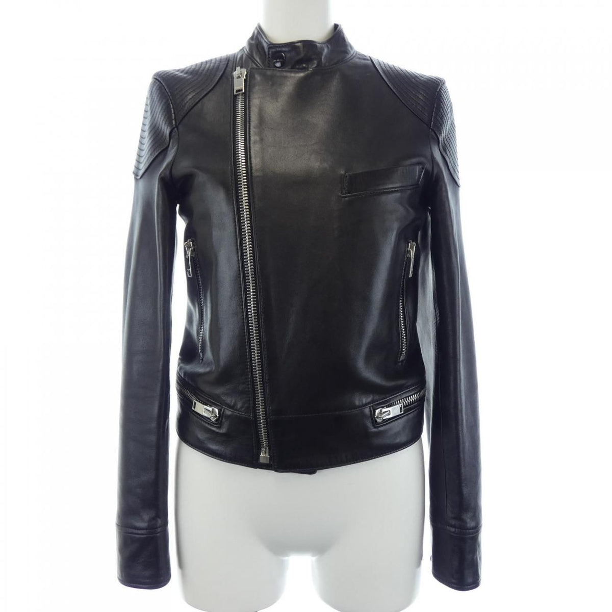 Saint Laurent Leather Rider's Jacket