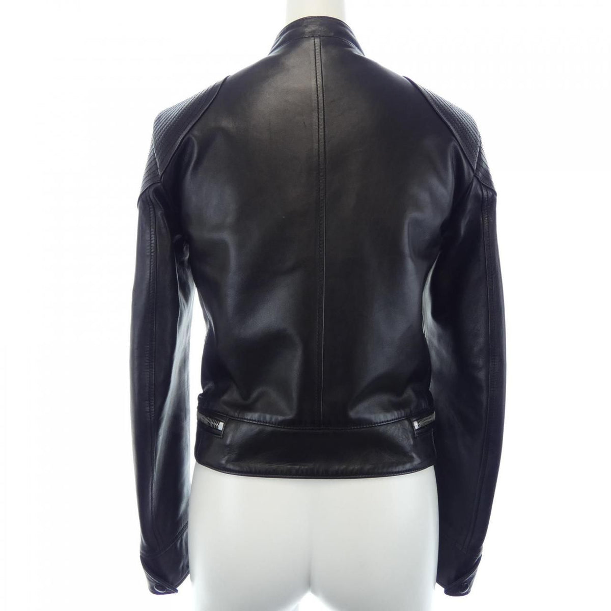 Saint Laurent Leather Rider's Jacket — view 2