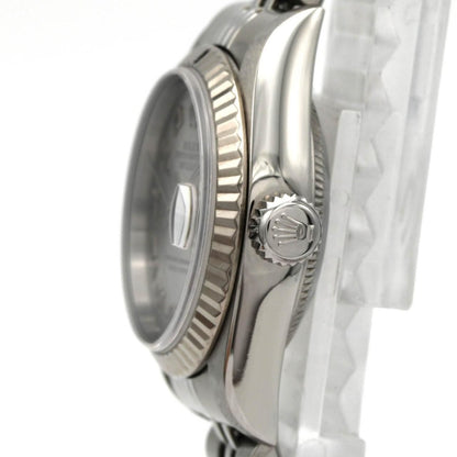 Rolex Datejust Stainless Steel White Gold Automatic Watch — view 3