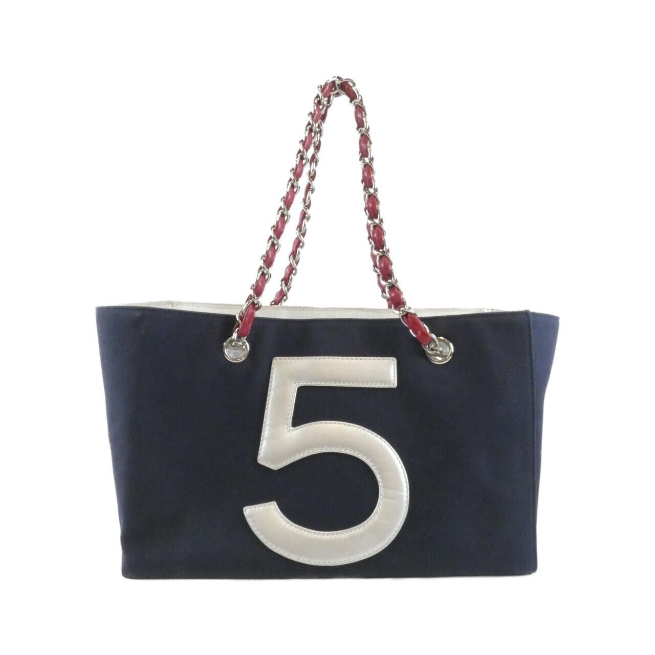 Chanel Bag Handbag Navy — view 2