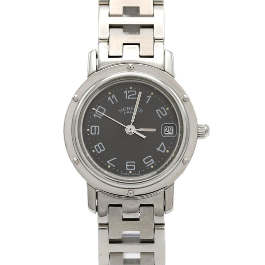 Hermes Clipper SS Quartz Watch