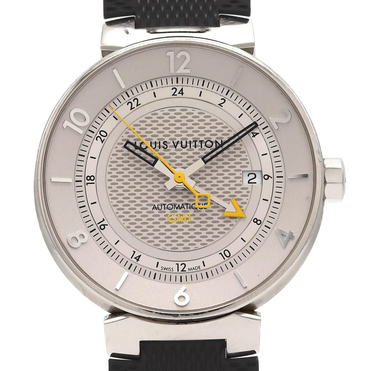 Louis Vuitton Tambour Moon GMT SS Automatic Watch
