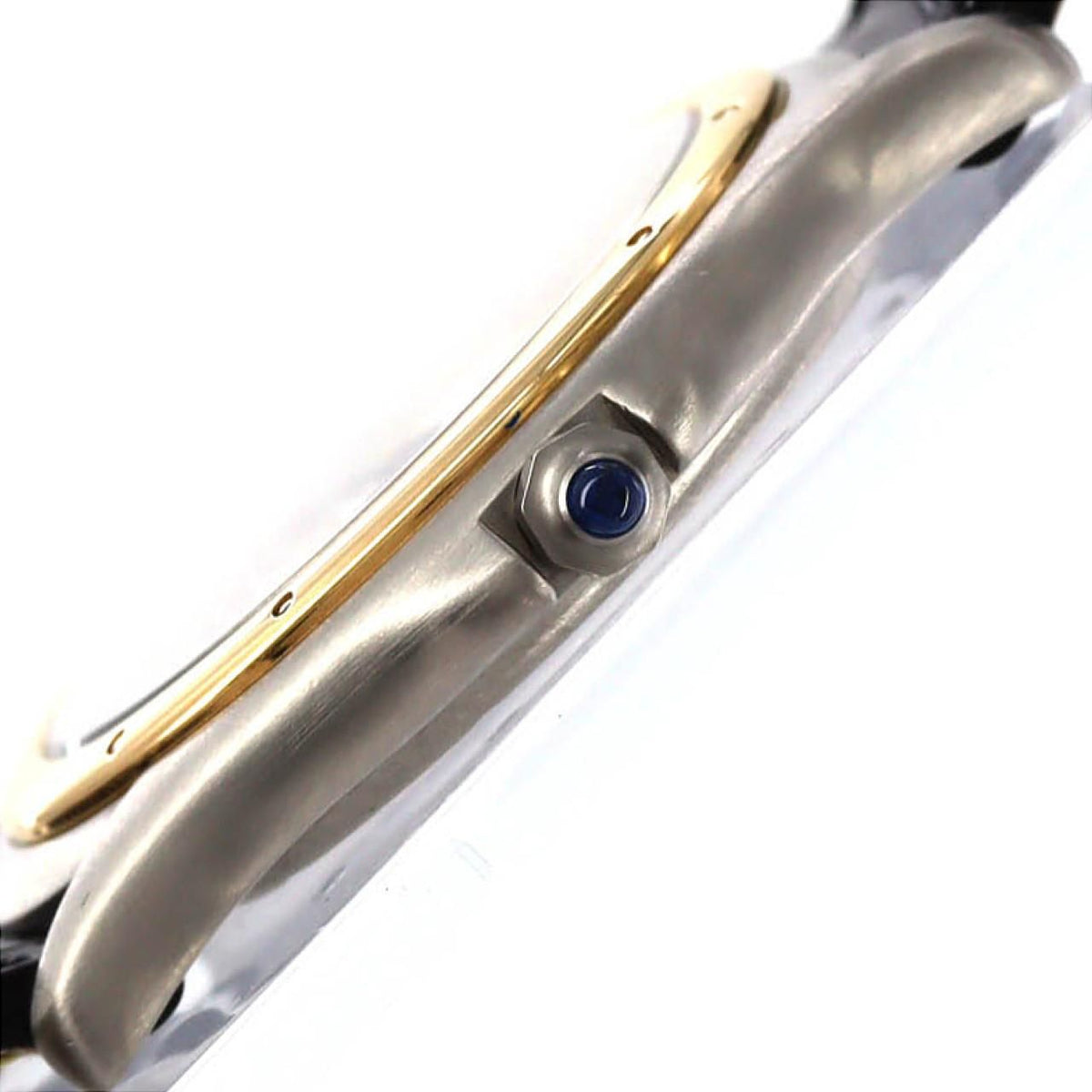 Cartier Panthere Cougar LM Stainless Steel Yellow Gold Quartz Watch — view 3