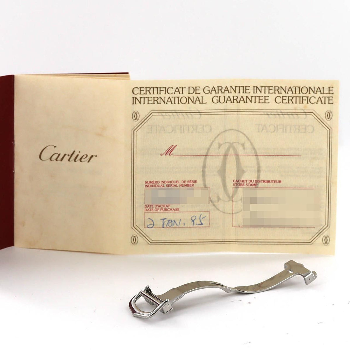 Cartier Panthere Cougar LM Stainless Steel Yellow Gold Quartz Watch — view 7