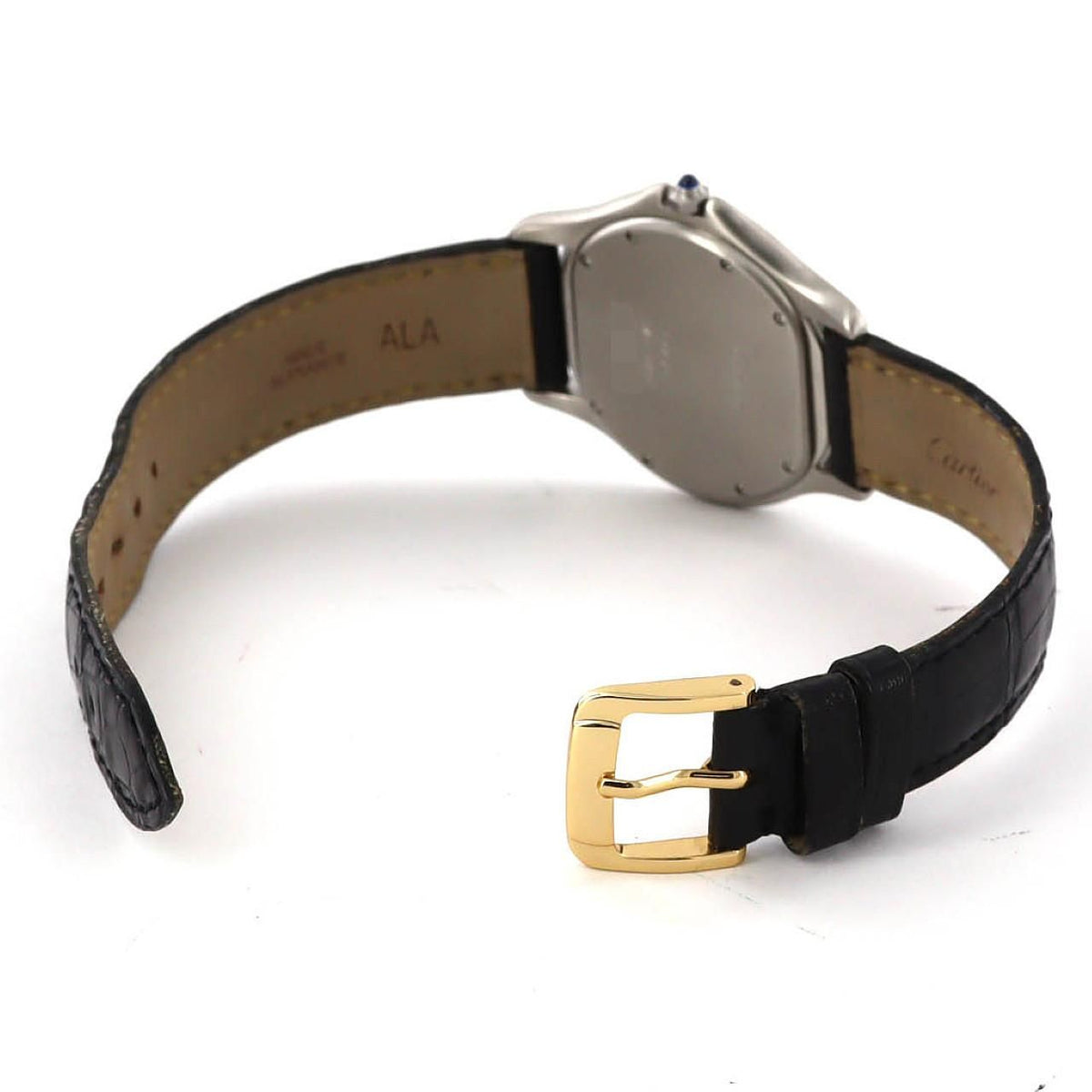 Cartier Panthere Cougar LM Stainless Steel Yellow Gold Quartz Watch — view 5