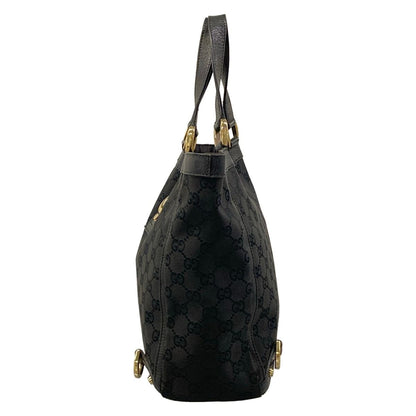 Gucci Tote Abbey GG Pattern Black Leather — view 4