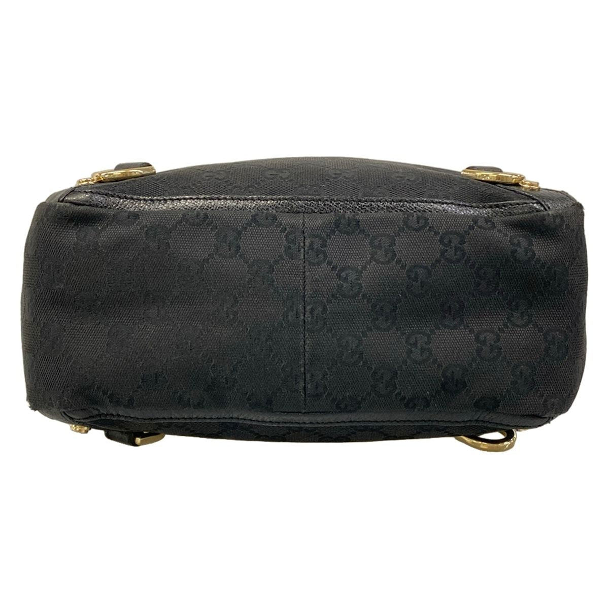Gucci Tote Abbey GG Pattern Black Leather — view 5