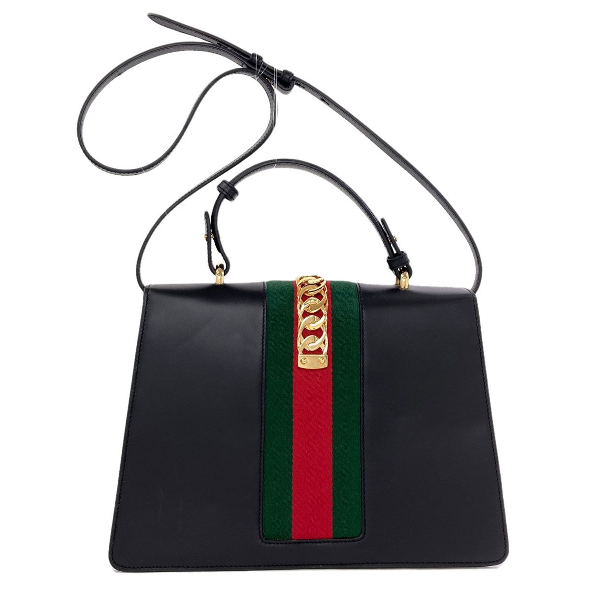 Gucci Sylvie 2-Way Handbag Leather — view 2
