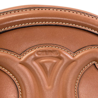 Celine Oval Perth Cuir Triomphe Shoulder Bag Calfskin — view 6