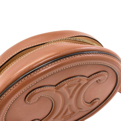 Celine Oval Perth Cuir Triomphe Shoulder Bag Calfskin — view 7