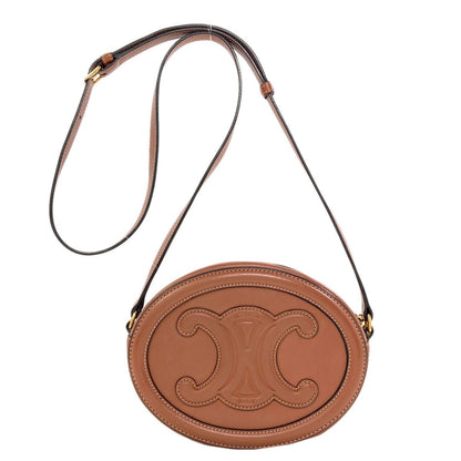 Celine Oval Perth Cuir Triomphe Shoulder Bag Calfskin — view 2